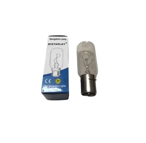 Bóng đèn thủy tinh hình ống/Đèn định vị hình ống E26 110V 60W IMPA CODE 790422